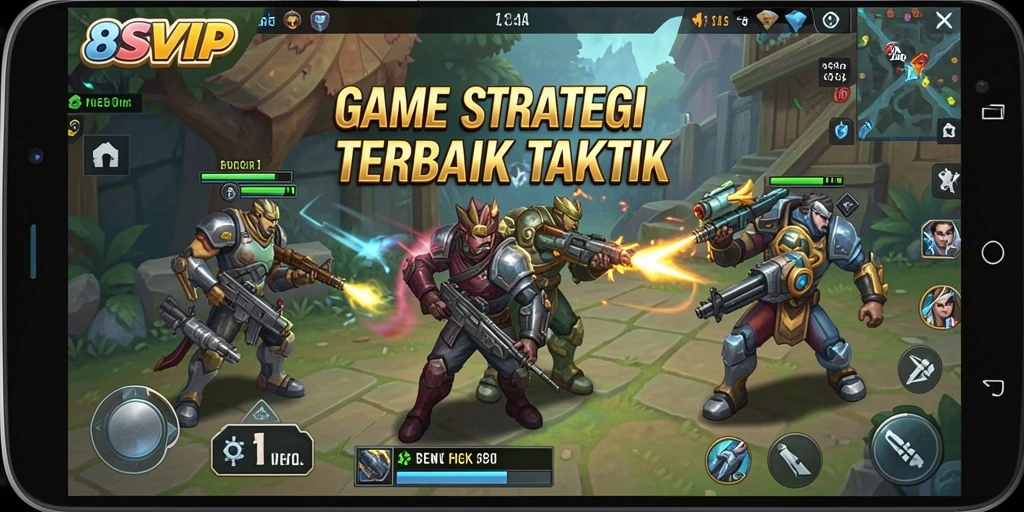 Tampilan gameplay 8SVIP yang mendebarkan dan penuh strategi.