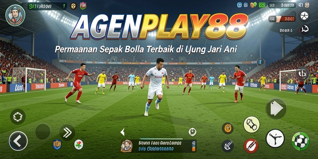 Tampilan gameplay seru AGENPLAY88 dengan aksi di lapangan.