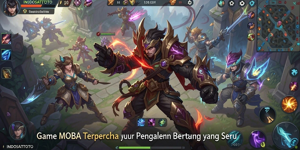 Tampilkan serunya gameplay MOBA dalam INDOSATTOTO.