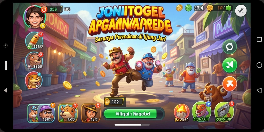 Screenshot gameplay <strong>JONITOGEL</strong> menampilkan aksi seru dalam permainan Arcade.