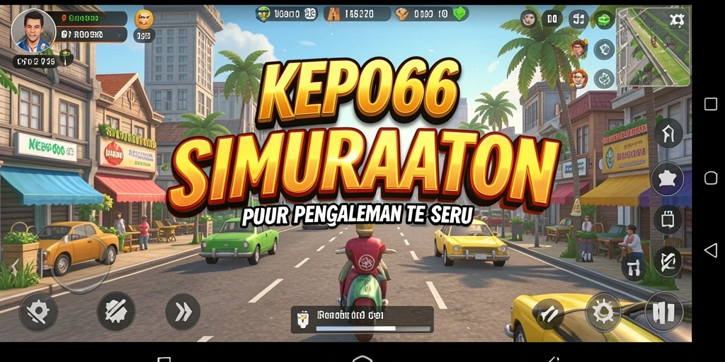 Screenshot gameplay KEPO66 yang menunjukkan momen seru simulasi kehidupan.