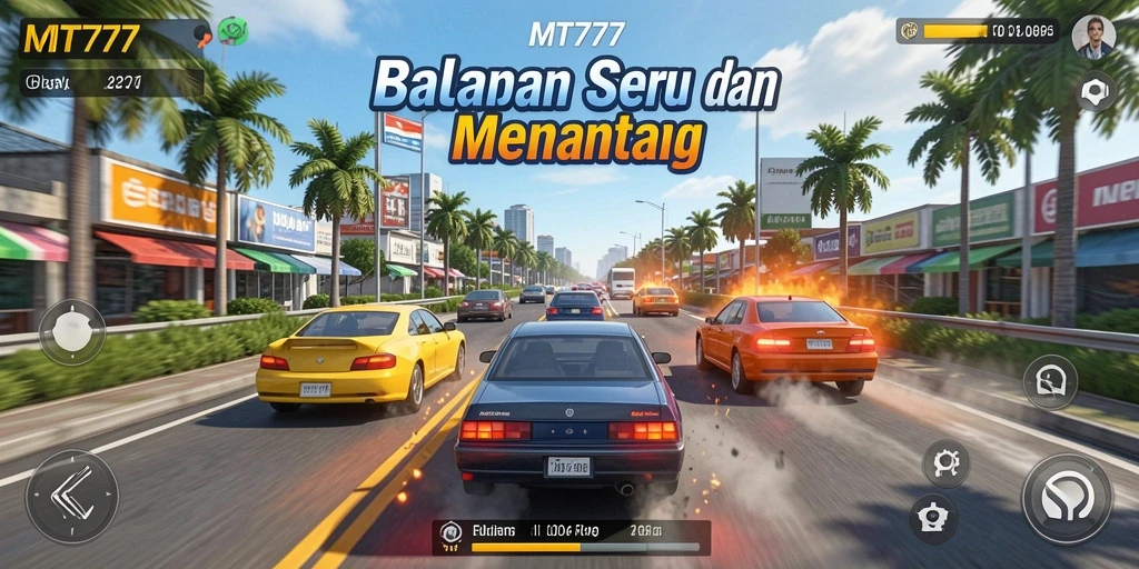 Gameplay balap seru di MT777 dengan grafik menawan.