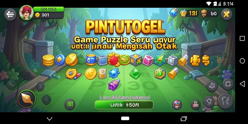 Tampilan gameplay PINTUTOGEL yang menarik dan penuh tantangan.