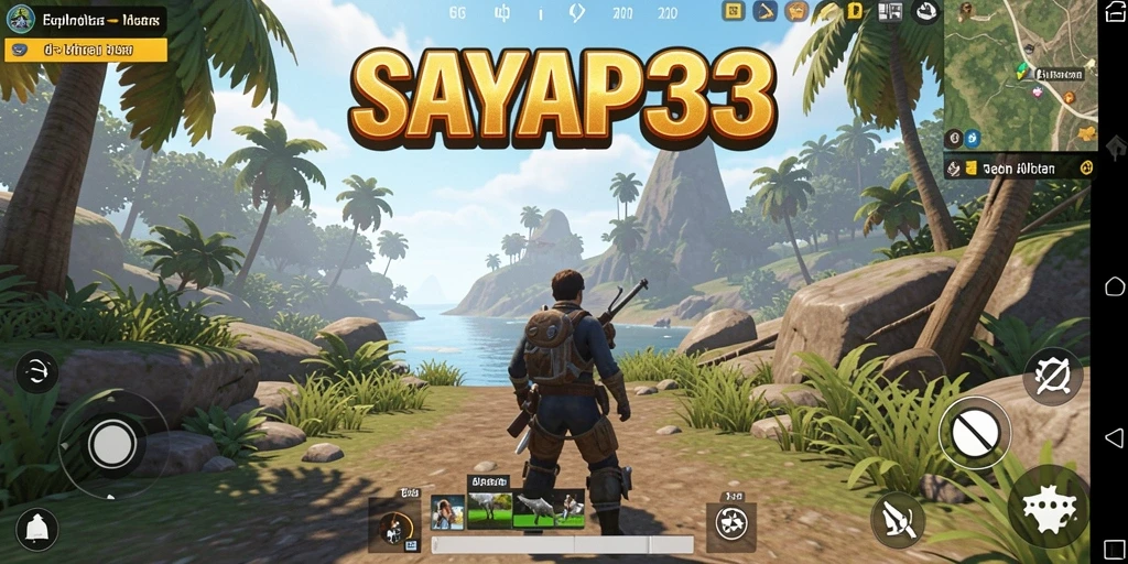 Tampilan gameplay menakjubkan dalam dunia terbuka SAYAP33.